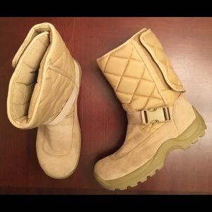 women’s beige AMERICAN EAGLE winter boots/ sz 7